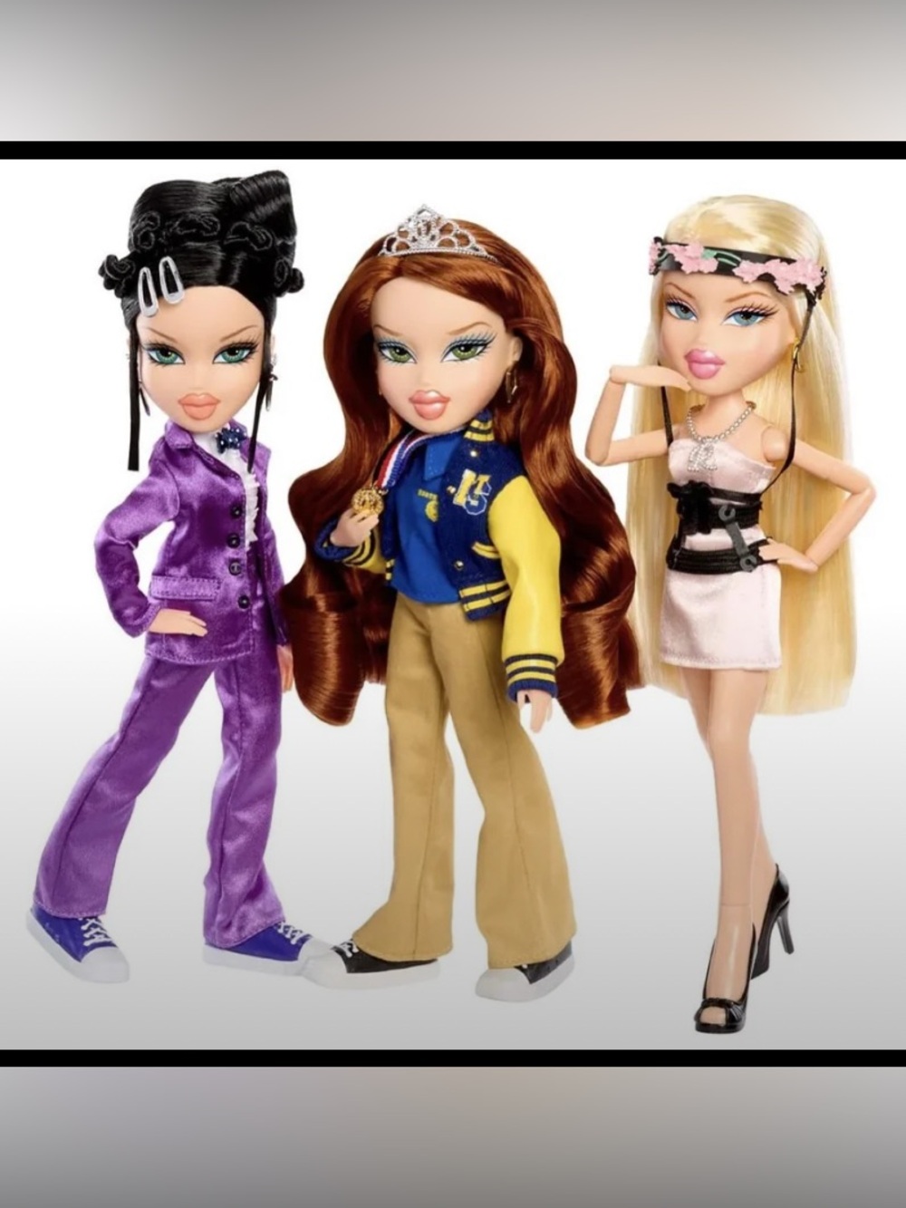 NIB!  MEAN GIRLS- BRATZ DOLLS- SPRING FLING SET!